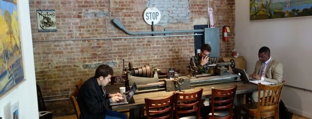 Taszo Espresso Bar is one of NYC: Best Manhattan Wifi Cafes/Coffee Shops.