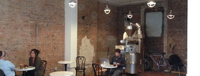 Variety Coffee Roasters is one of NYC: Newest Indie Cafes and Coffee Shops.