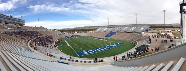 US Air Force Academy Falcon Stadium is one of NCAA Division I FBS Football Stadiums.