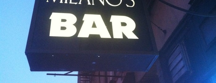 Milano's Bar is one of Soho (B).