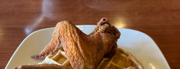 Dame's Chicken & Waffles is one of Travel.