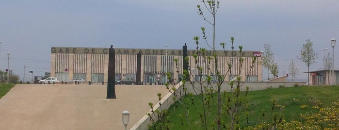 Station Gare Champagne TGV Ⓑ is one of Tempat yang Disukai Allison.