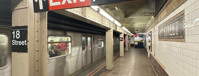 MTA Subway - 18th St (1) is one of MTA Subway 2 Train.