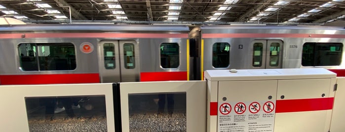 Platform 2 is one of 東横線.