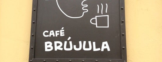 Café Brújula is one of Tempat yang Disimpan Mario.