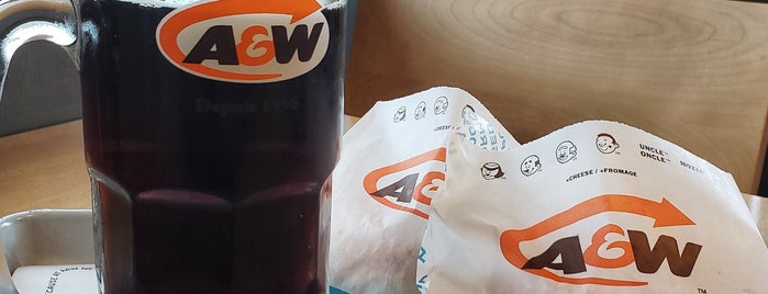 A&W is one of Faves.