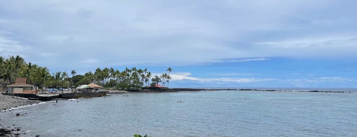 Kahalu'u Beach is one of Living Aloha ❣️ Big Island.
