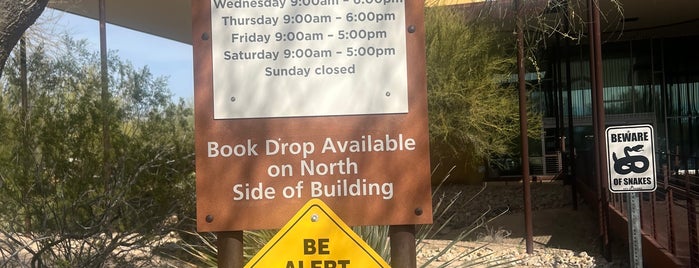 Desert Broom Library is one of Phoenix Public Libraries.