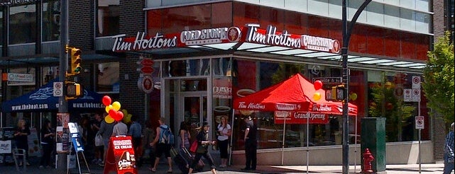 Tim Hortons is one of Walking in Vancouver.