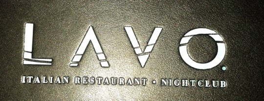 Lavo is one of 4sqDiscoveries.