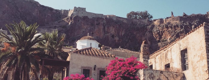 Monemvasia Castle is one of Yunan.