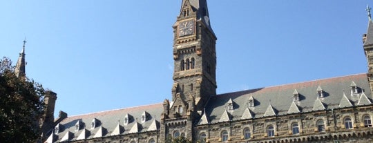 Georgetown University is one of Washington, D.C..