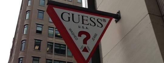 GUESS is one of Dionne's Saved Places.
