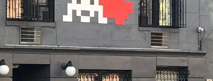 Space Invader Ghost is one of NYC.