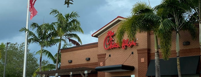 Chick-fil-A is one of Favorite Places I Go-Out To Eat At....