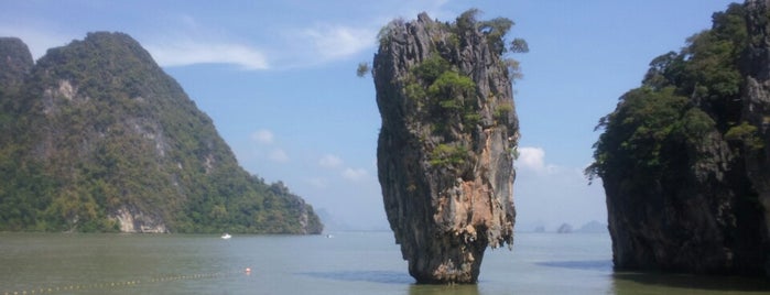 Phang Nga Bay is one of Phuket, Thailand.