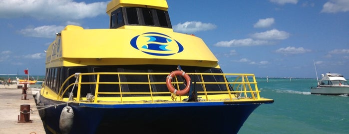 UltraMar Ferry is one of Tempat yang Disukai Maria Jose.