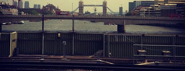 Cannon Street Railway Station (CST) is one of Thames Crossings.