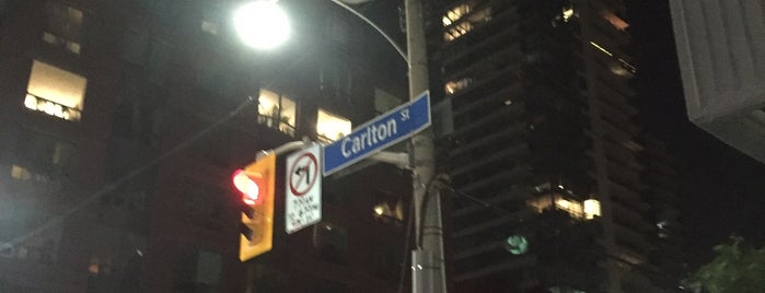 Jarvis & Carlton is one of p (roads, intersections, areas - TO).