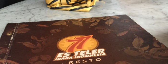 Es Teler 77 is one of Jakarta.