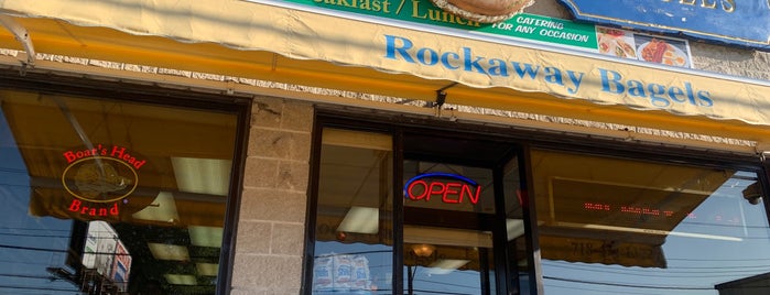 Rockaway Bagels is one of Tempat yang Disukai Stacy.