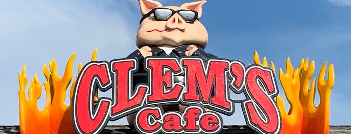 Clem's Cafe is one of Jenna's Top Eats.