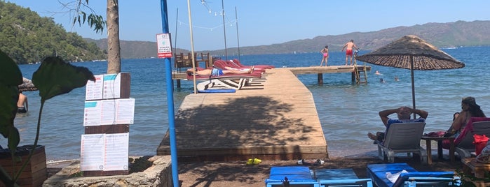 Doğa Restaurant & Beach is one of Tempat yang Disukai Ilkay.