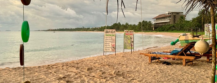 Induruwa Beach is one of Sri Lanka.