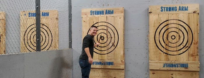 Strong Arm Axe Throwing is one of Things To Do & Places To See -- Gulf Coast.