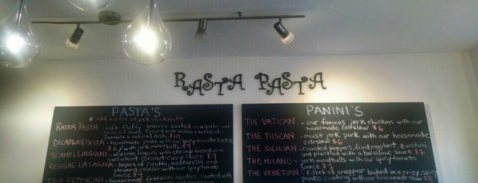 Rasta Pasta is one of สถานที่ที่ Sebastián ถูกใจ.