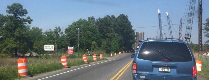 Dominion Blvd. Steel Bridge is one of work day.