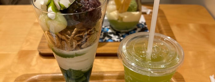 nana's green tea is one of Tóquio, Japão.