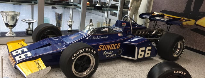 Indianapolis Motor Speedway Hall of Fame Museum is one of Indianapolis.