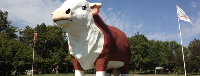 Albert the Bull is one of Iowa.