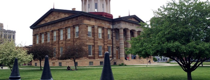 Old State Capitol is one of Abraham Lincoln USA.