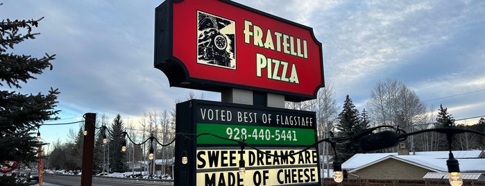Fratelli Pizza is one of Flagstaff-Sedona.