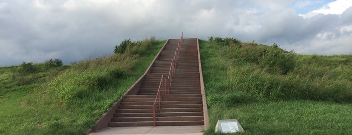 Cahokia Mounds State Historic Site is one of Route 66 Roadtrip.