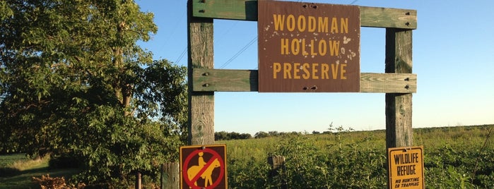 Woodman Hollow State Preserve is one of Iowa: State and National Parks.