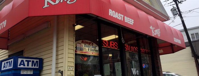 King's Famous Roast Beef is one of Endicott.