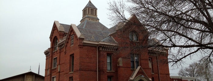 Squirrel Cage Jail is one of Iowa.