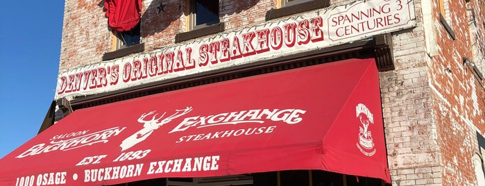 The Buckhorn Exchange is one of Denver.