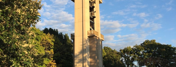 Thomas Rees Memorial Carillon is one of Springfield, IL.