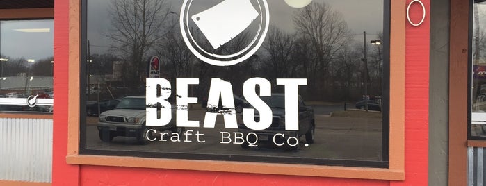 BEAST Craft BBQ Co. is one of things with Aaron.