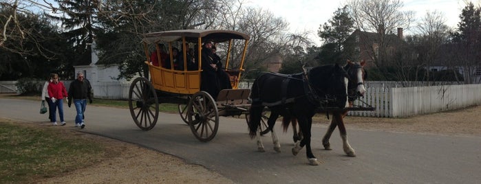 Colonial Williamsburg is one of Southern Area.
