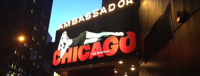 Ambassador Theatre is one of Broadway Theatres.