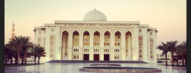 American University of Sharjah is one of สถานที่ที่ Dade ถูกใจ.