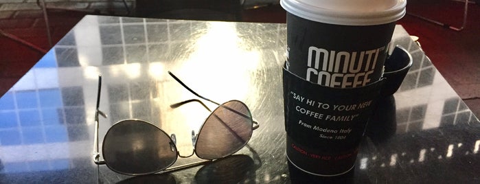 Minuti Coffee is one of Houston coffee.