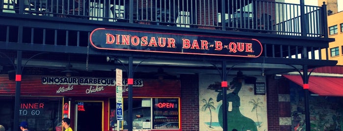 Dinosaur Bar-B-Que is one of Syracuse Staples - College!!!.