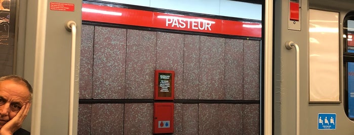 Metro Pasteur (M1) is one of The City.