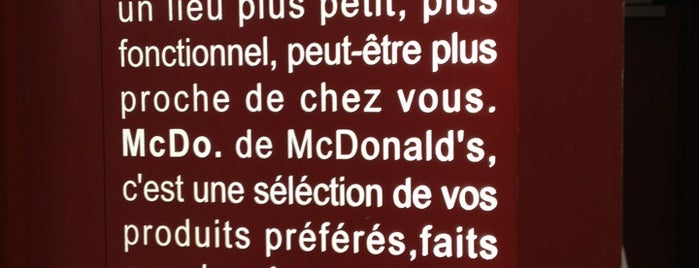 McDonald's is one of CC Bay 2.